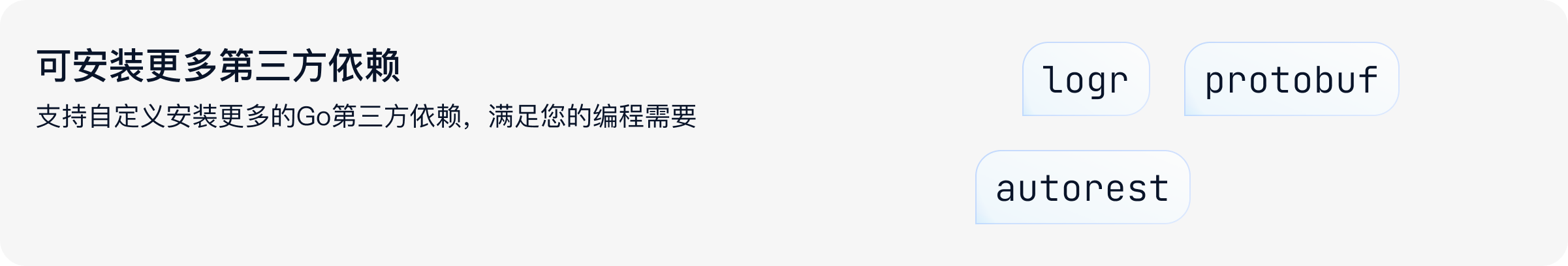 使用Lightly安装Go第三方依赖