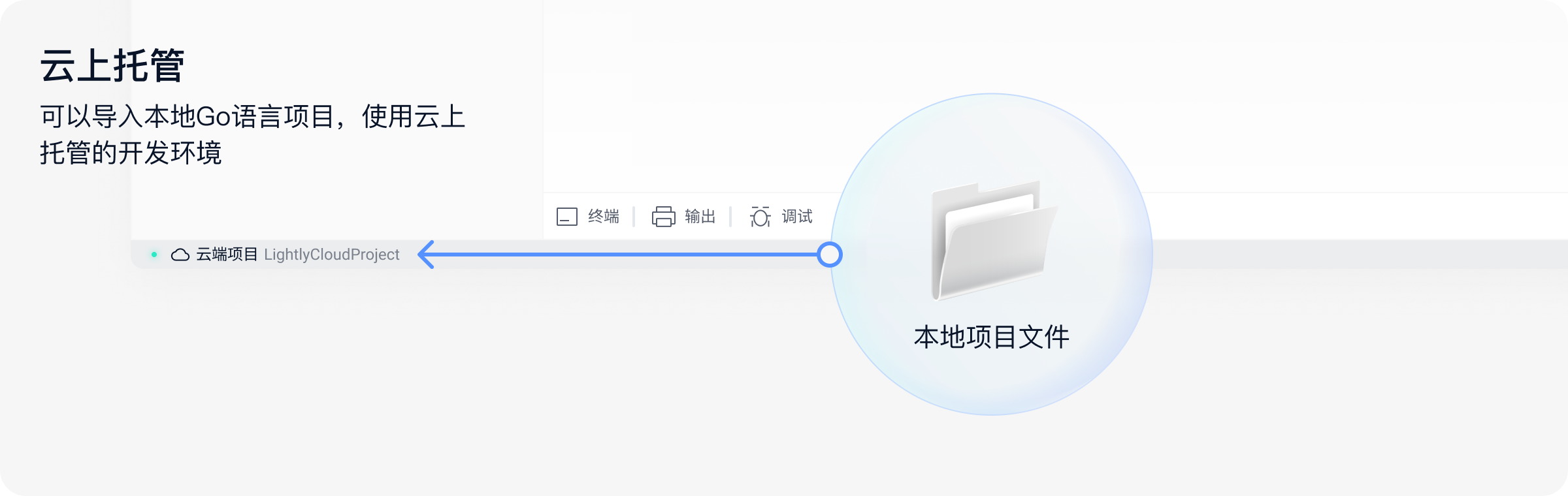 Go项目代码云端存储