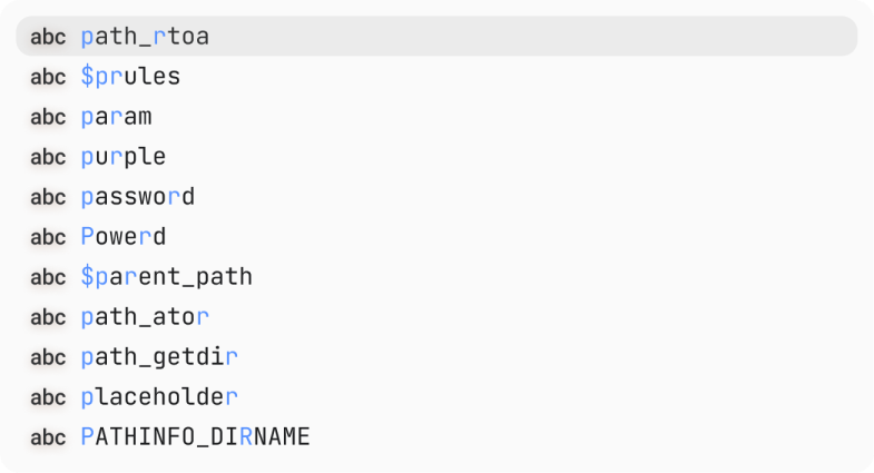 Lightly PHP IDE智能补全功能